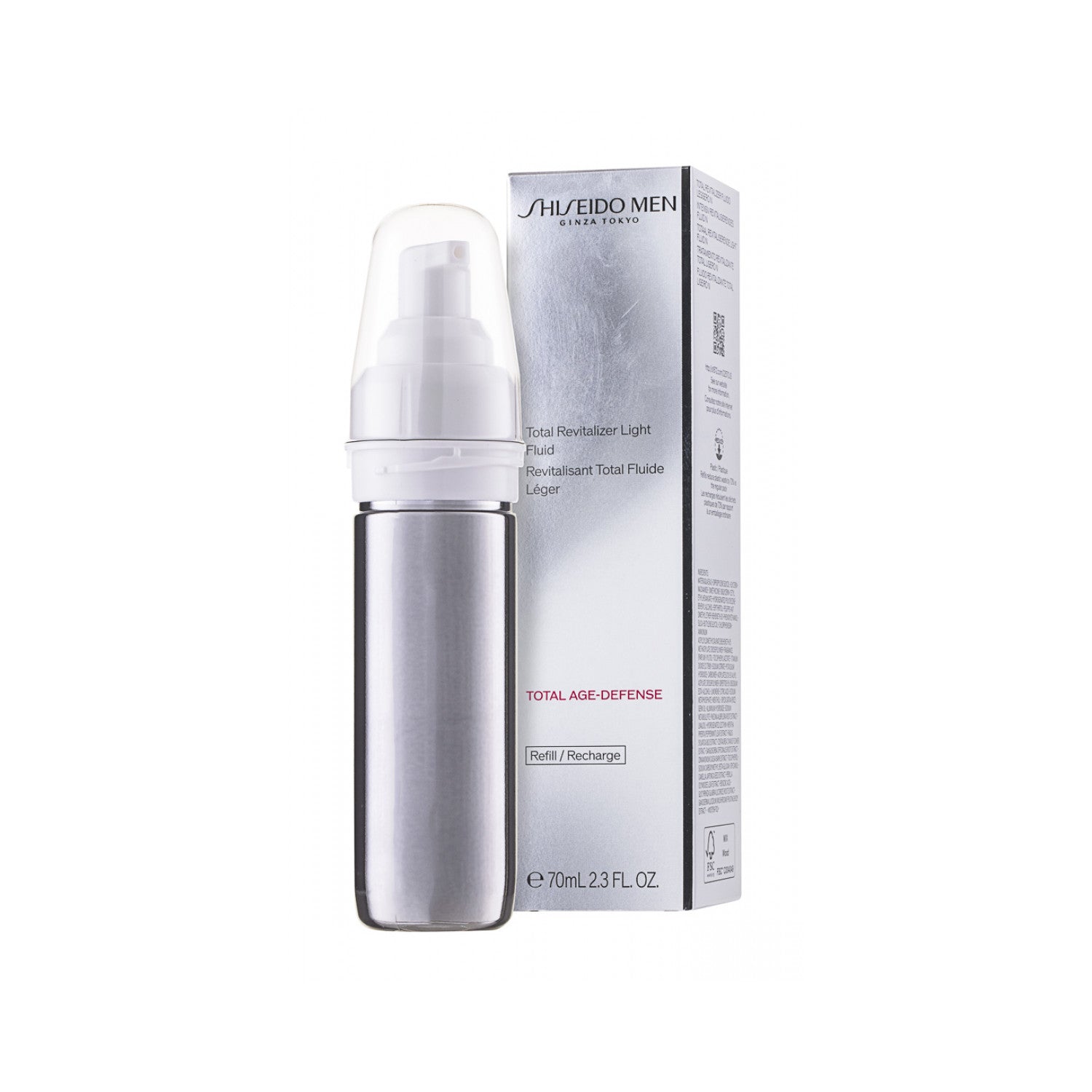 Shiseido Men Total Revitalizer Light Gesichtsfluid 70 ml / Nachfüllpackung
