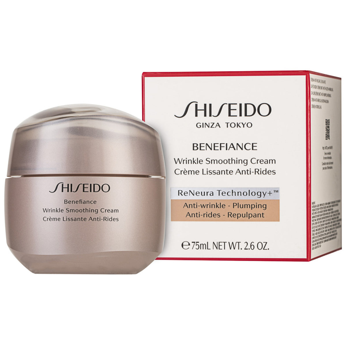 Shiseido Benefiance Wrinkle Smoothing Gesichtscreme 75 ml