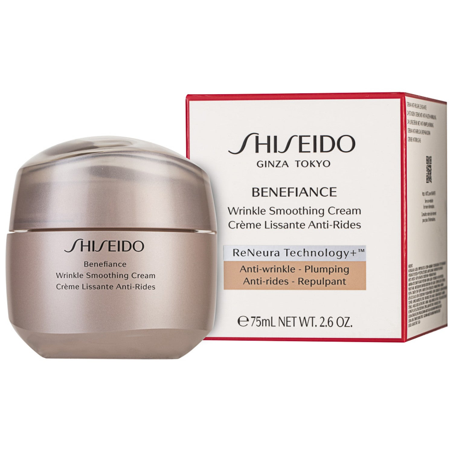 Shiseido Benefiance Wrinkle Smoothing Gesichtscreme 75 ml
