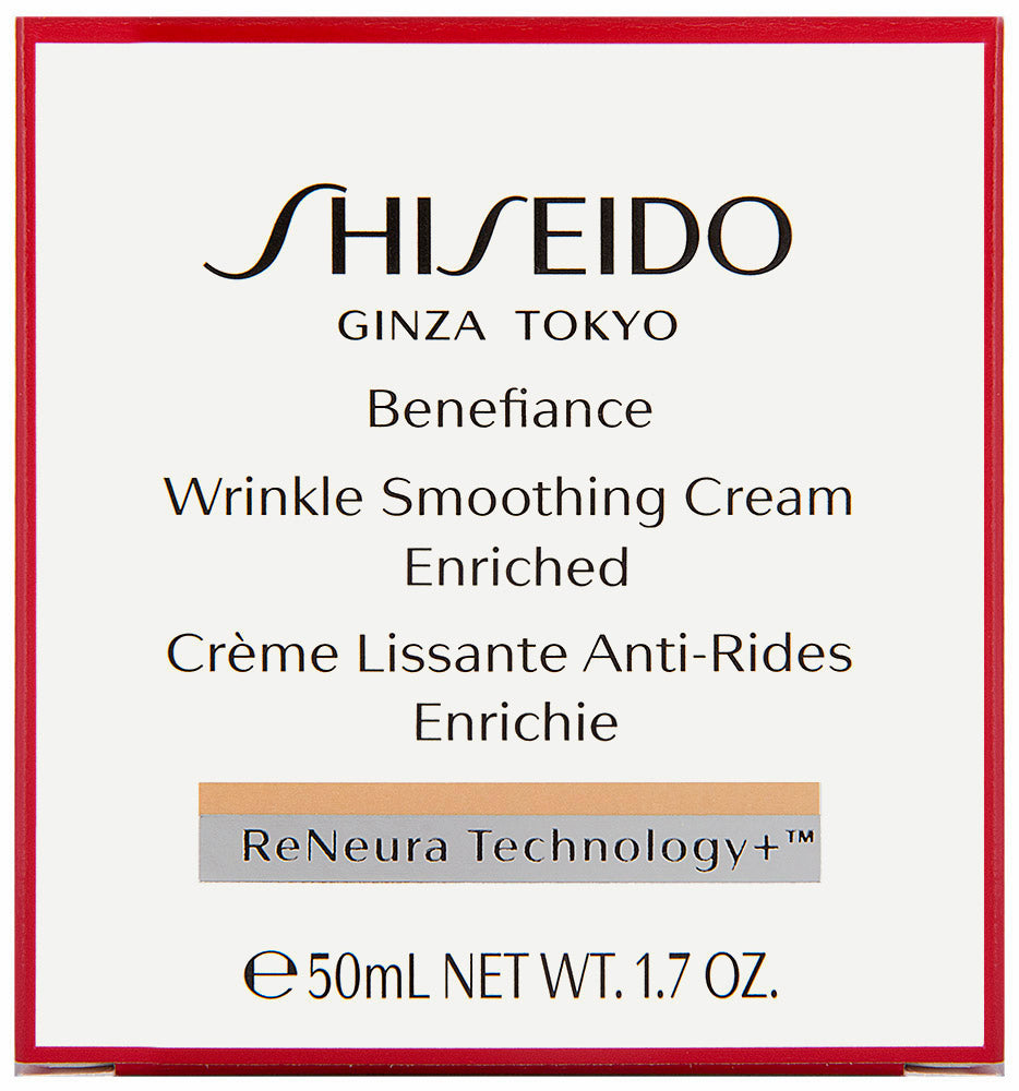 Shiseido Benefiance Wrinkle Smoothing Cream Enriched Gesichtscreme 50 ml