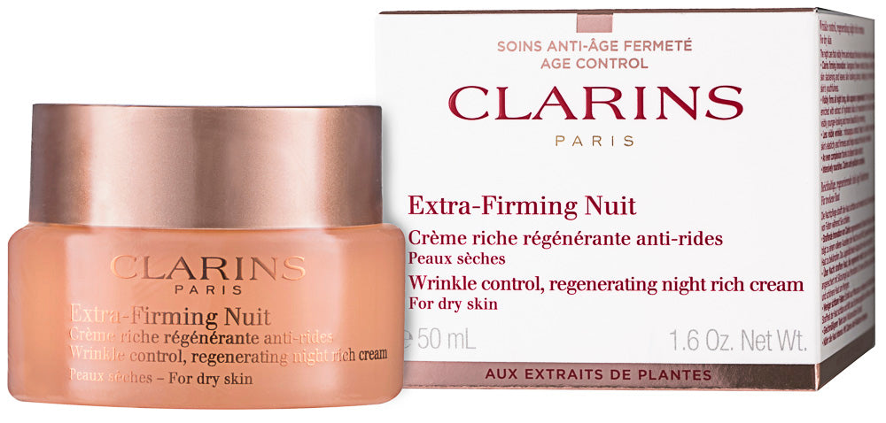Clarins Extra-Firming Nuit Peaux Sèches Nachtcreme 50 ml