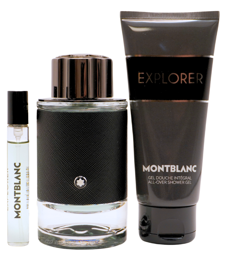 Montblanc Explorer EDP Geschenkset EDP 100 ml + EDP 7.5 ml + 100 ml Aftershave Balsam