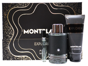 Montblanc Explorer EDP Geschenkset EDP 100 ml + EDP 7.5 ml + 100 ml Duschgel