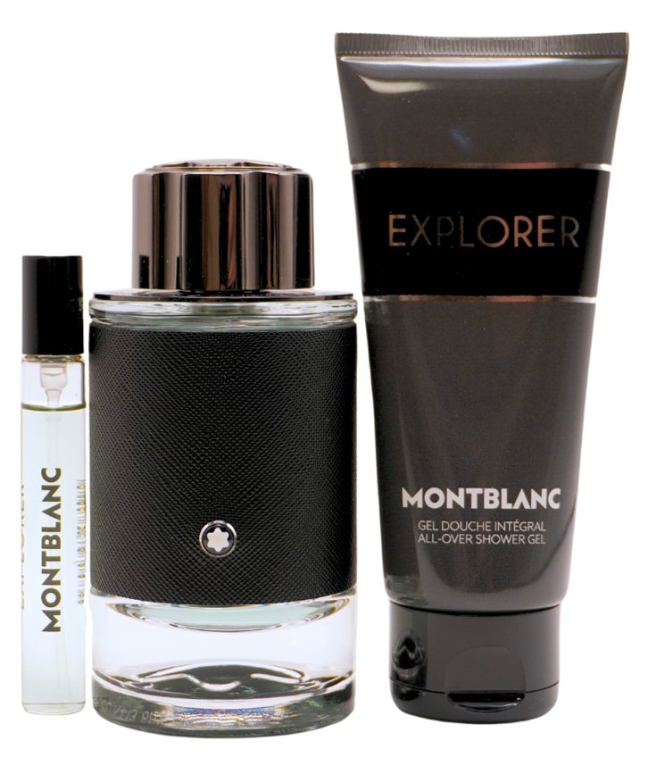 Montblanc Explorer EDP Geschenkset EDP 100 ml + EDP 7.5 ml + 100 ml Duschgel