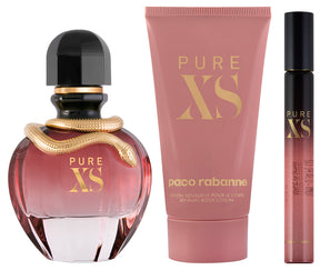 Rabanne Pure XS for Her EDP Geschenkset EDP 80 ml + EDP 10 ml + 100 ml KörperLotion
