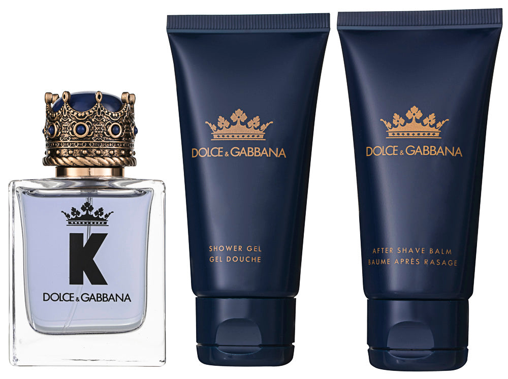 Dolce & Gabbana K by Dolce & Gabbana Eau de Toilette Set 100 ml + 50 ml Aftershave Balm + 50 ml Duschgel