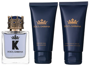 Dolce & Gabbana K by Dolce & Gabbana Eau de Toilette Set 100 ml + 50 ml Aftershave Balm + 50 ml Duschgel
