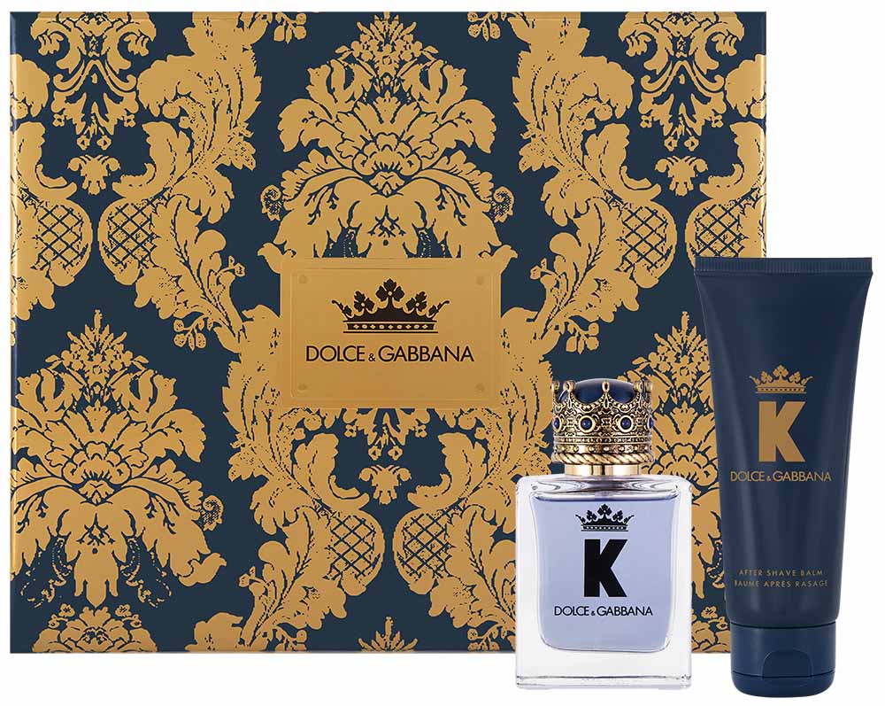Dolce & Gabbana K by Dolce & Gabbana Eau de Toilette Set 50 ml + 75 ml Aftershave Balm