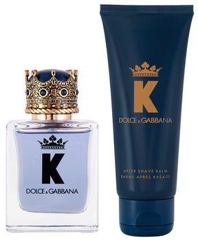 Dolce & Gabbana K by Dolce & Gabbana Eau de Toilette Set 50 ml + 75 ml Aftershave Balm