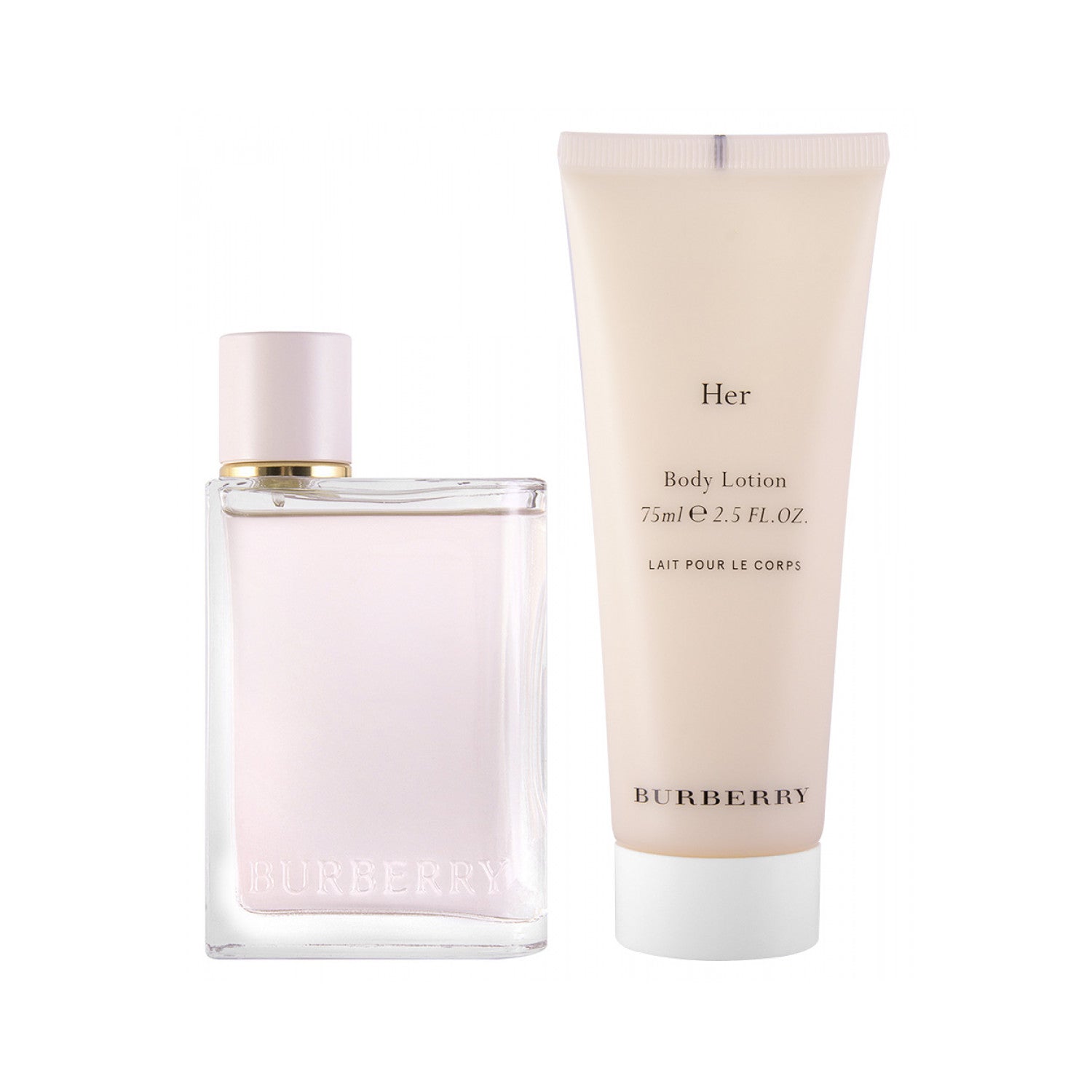 Burberry Her EDP Geschenkset EDP 50 ml + 75 ml Körperlotion