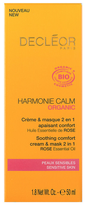 Decléor Harmonie Calm Organic Créme & Gesichtsmaske 50 ml