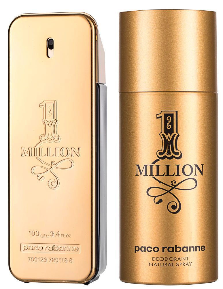 Paco Rabanne 1 Million Eau de Toilette Set 100 ml + 150 ml Deodorant Spray