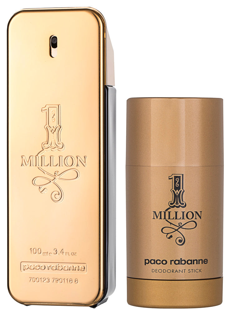 Paco Rabanne 1 Million Eau de Toilette Set 100 ml + 75 ml Deodorant Stick