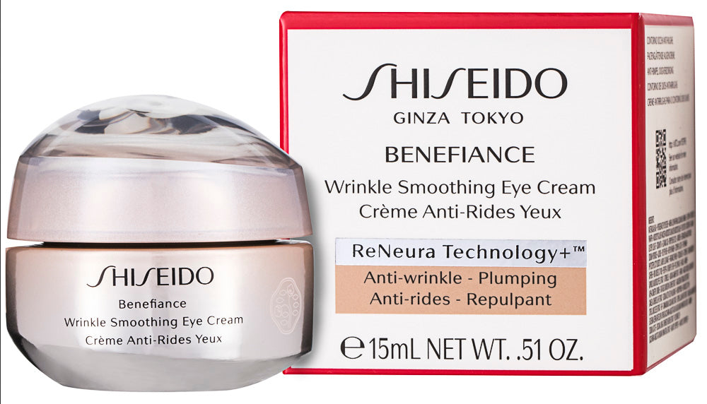 Shiseido Benefiance Wrinkle Smoothing Augencreme 15 ml
