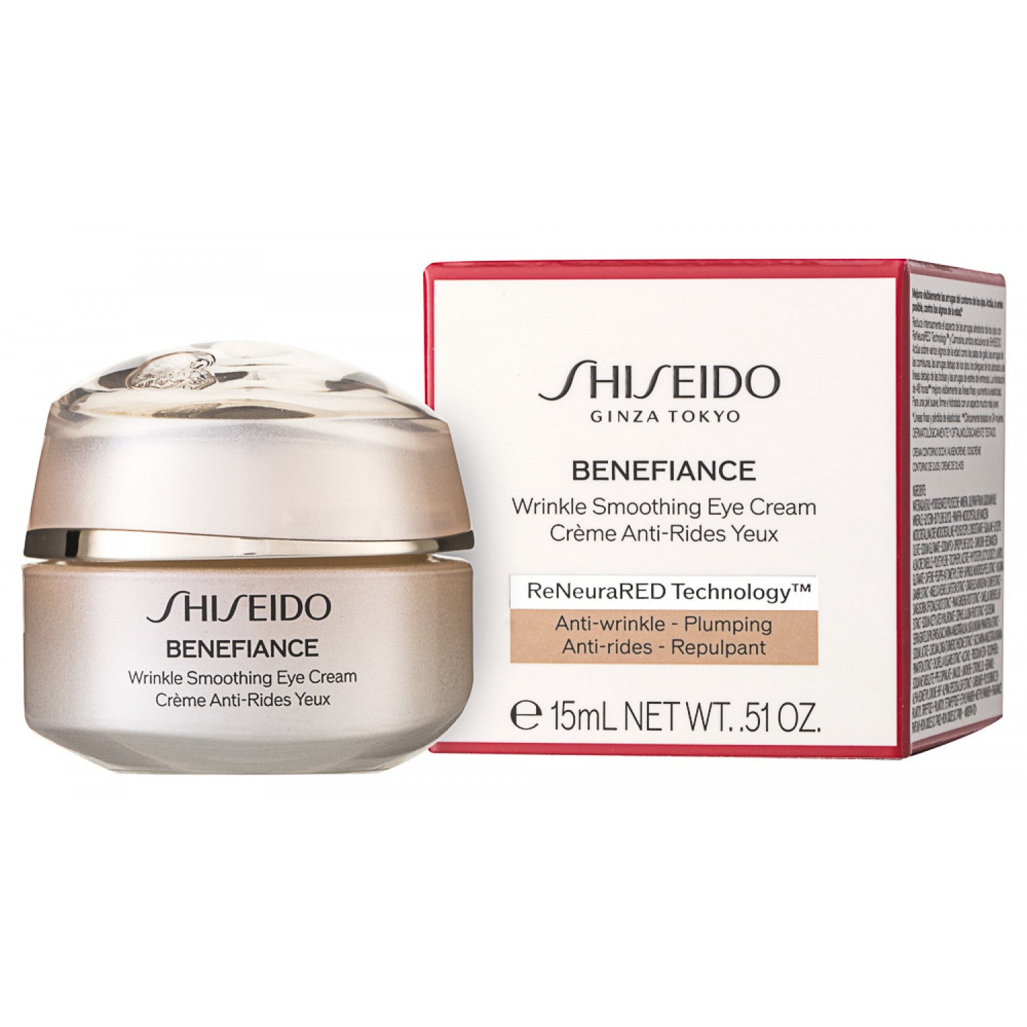 Shiseido Benefiance Wrinkle Smoothing Augencreme 15 ml / New Vision