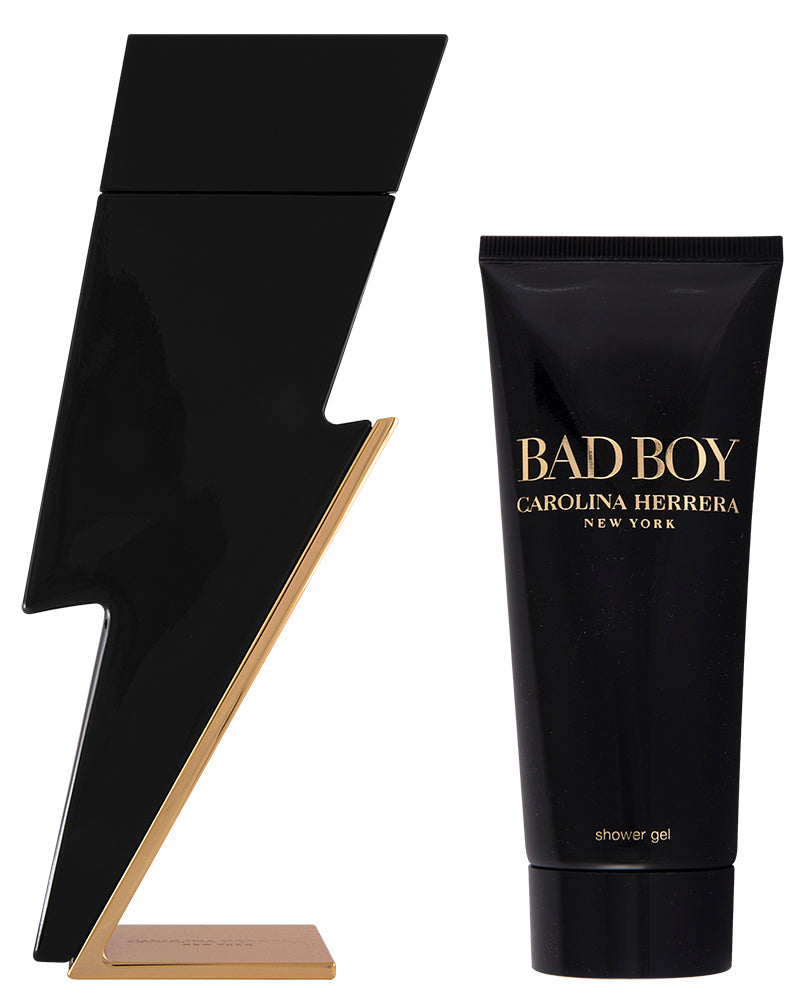 Carolina Herrera Bad Boy Eau de Toilette Set 100 ml + 100 ml Duschgel