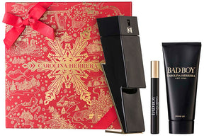 Carolina Herrera Bad Boy Eau de Toilette Set 100 ml + 10 ml + 100 ml Duschgel