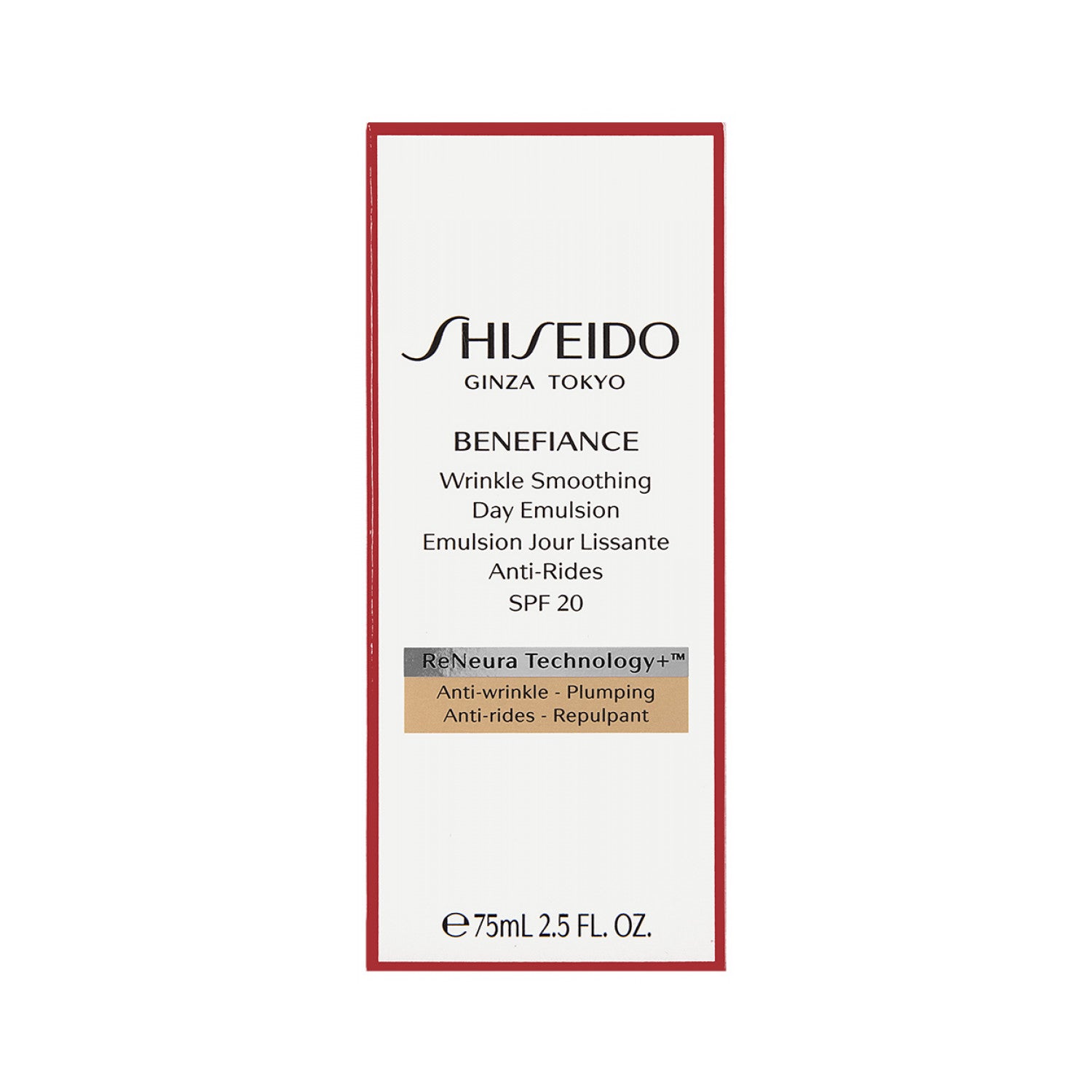 Shiseido Benefiance Wrinkle Smoothing Day Gesichtsemulsion SPF 20 75 ml