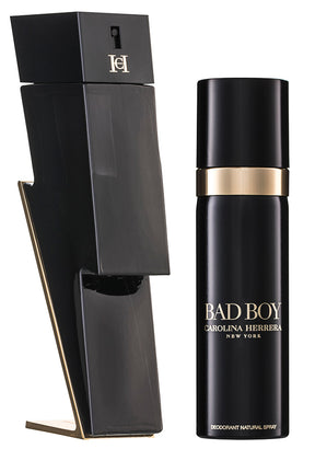 Carolina Herrera Bad Boy EDT Geschenkset EDT 100 ml + 100 ml Deospray