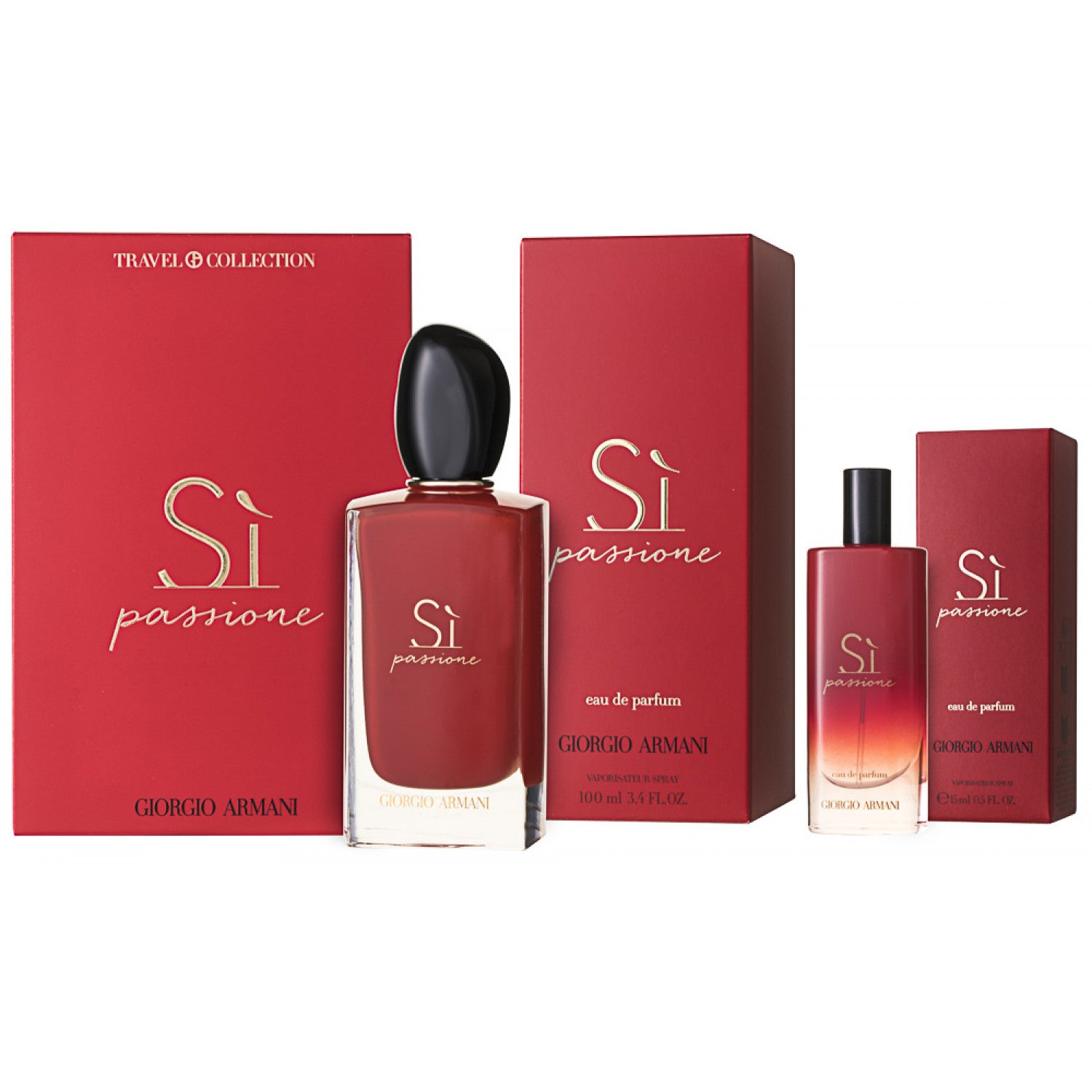 Giorgio Armani Sì Passione Eau de Parfum Set 100 ml + 15 ml