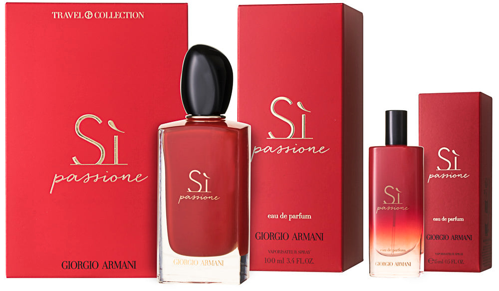 Giorgio Armani Sì Passione Eau de Parfum Set 100 ml + 15 ml