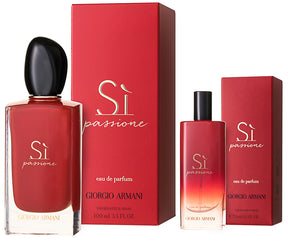 Giorgio Armani Sì Passione Eau de Parfum Set 100 ml + 15 ml