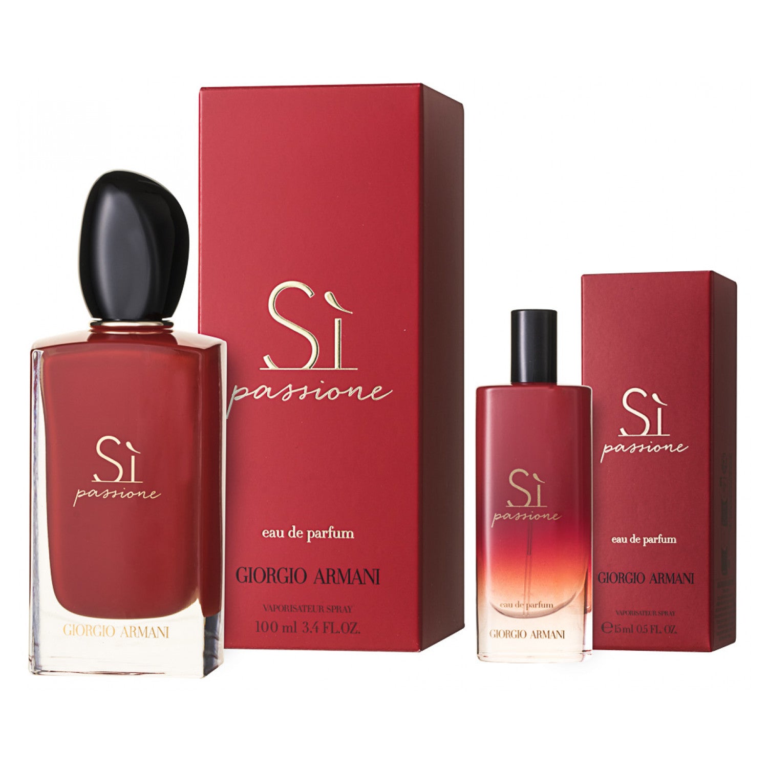 Giorgio Armani Sì Passione Eau de Parfum Set 100 ml + 15 ml