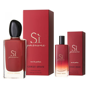 Giorgio Armani Sì Passione Eau de Parfum Set 100 ml + 15 ml