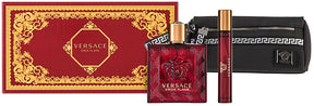 Versace Eros Flame EDP Geschenkset  EDP 100 ml + EDP 10 ml + Tasche