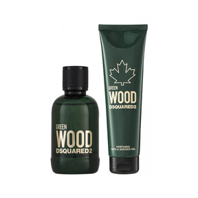 Dsquared2 Green Wood Eau de Toilette Set 100 ml + 150 ml Körperlotion