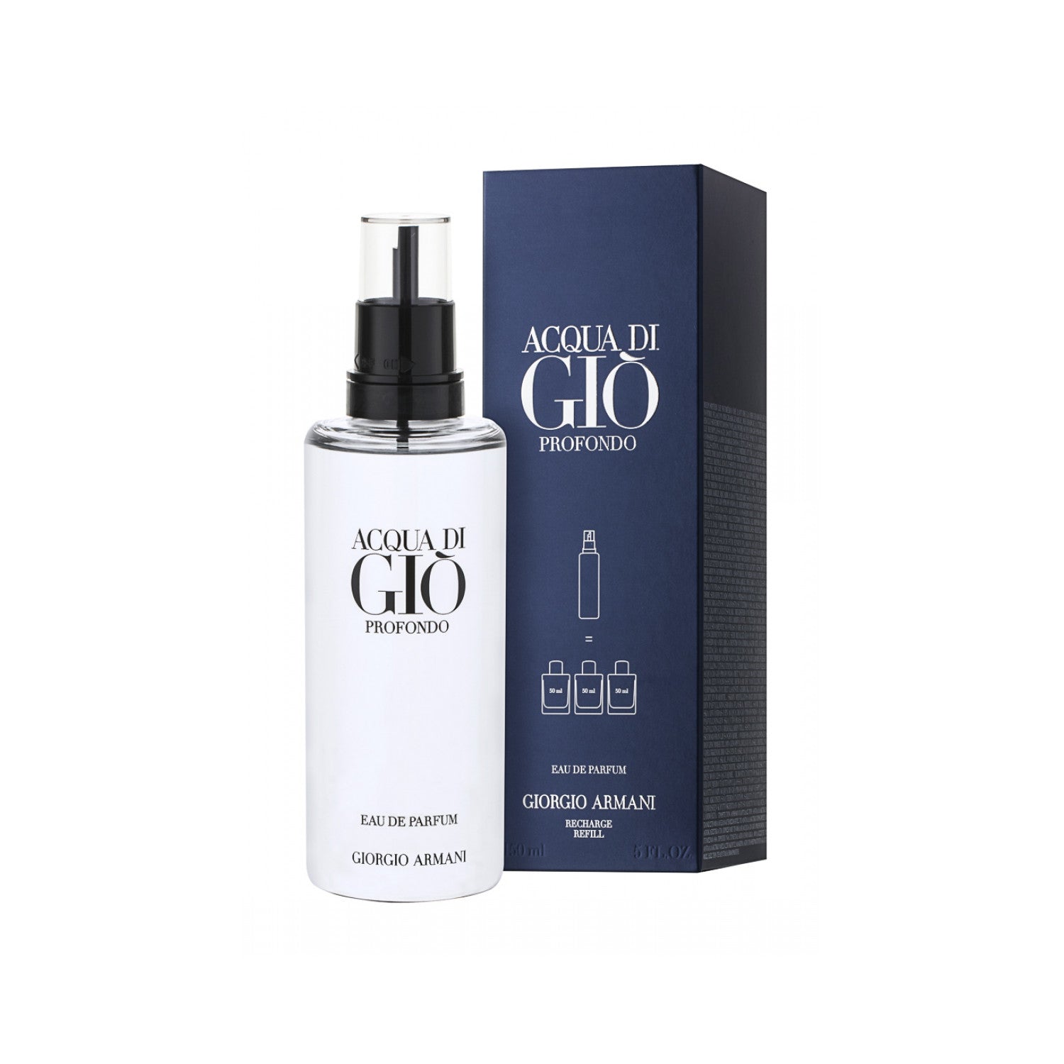 Giorgio Armani Acqua di Giò Profondo Eau de Parfum 150 ml / Nachfüllpackung