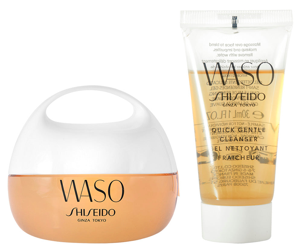 Shiseido Waso Clear Mega-Hydrating Geschenkset 50 ml Cream + 30 ml Cleanser + 1.5 Mask