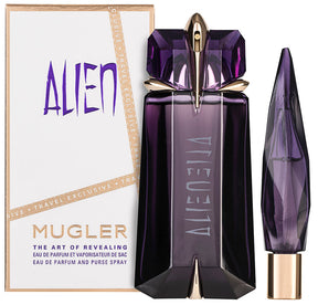 Mugler Alien Eau de Parfum Set 90 ml Nachfüll­bar + 10 ml