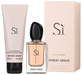 Giorgio Armani Sì EDP Geschenkset EDP 50 ml + 75 ml Körperlotion
