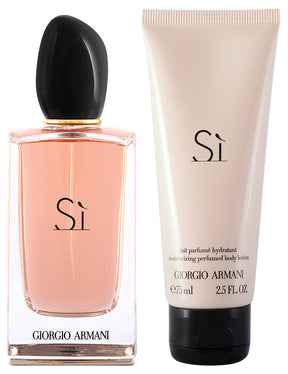 Giorgio Armani Sì EDP Geschenkset EDP 100 ml + 75 ml Körperlotion