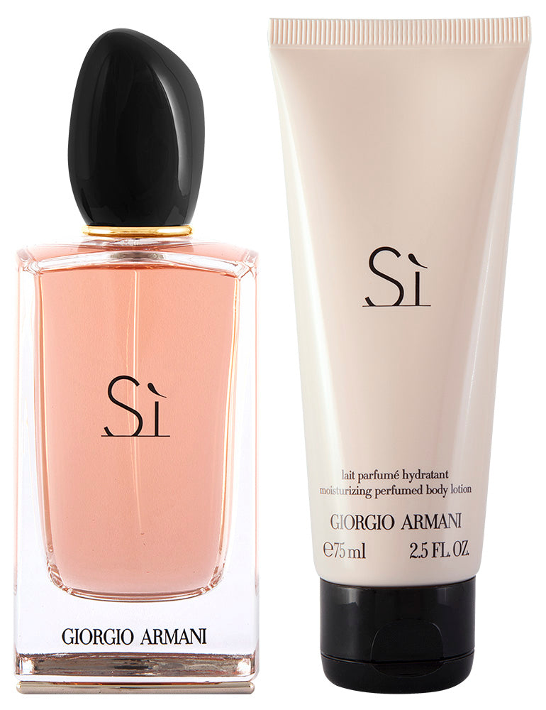 Giorgio Armani Sì EDP Geschenkset EDP 100 ml + 75 ml Körperlotion