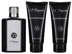 S.T. Dupont Be Exceptional EDT Geschenkset EDT 100 ml + 100 ml Duschgel + 100 ml After shave balm