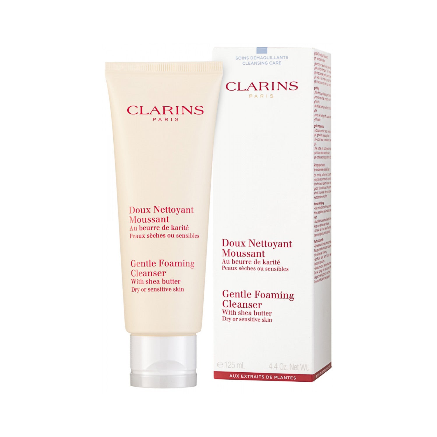 Clarins Gentle Foaming Cleanser Make-up-Entferner 125 ml