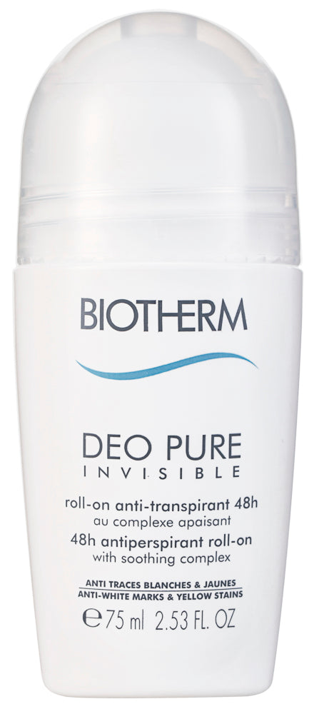 Biotherm Deo Pure Invisible Antiperspirant Deodorant Roll-On 75 ml