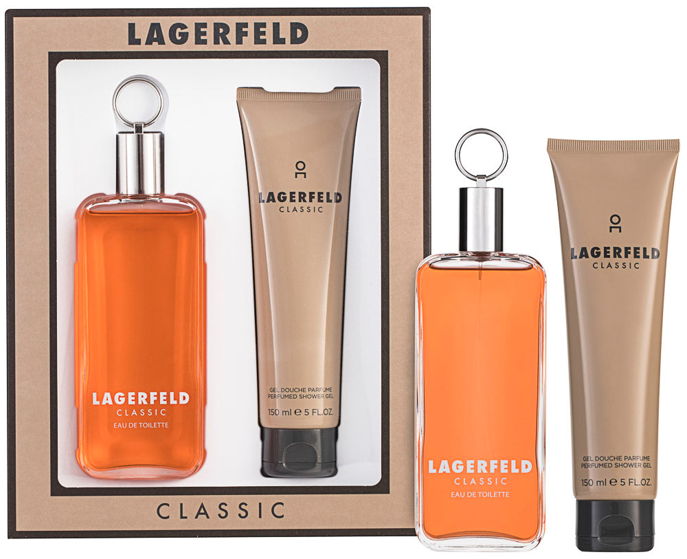 Karl Lagerfeld Classic EDT Geschenkset EDT 150 ml + 150 ml Duschgel 