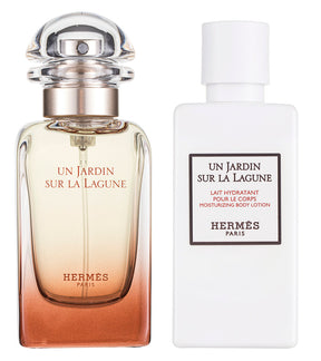 Hermès Un Jardin Sur La Lagune EDT Geschenkset EDT 50 ml + 40 ml Körperlotion