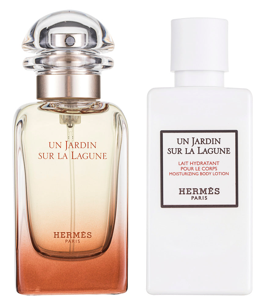 Hermès Un Jardin Sur La Lagune EDT Geschenkset EDT 50 ml + 40 ml Körperlotion