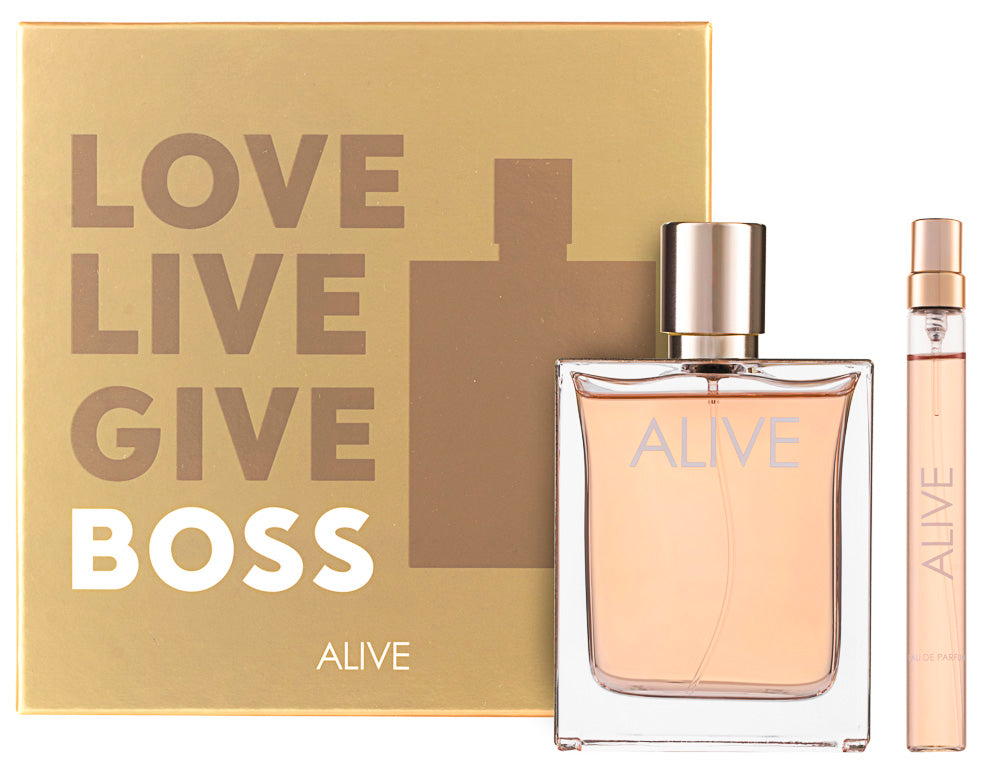 Hugo Boss Alive EDP Geschenkset EDP 80 ml + EDP 10 ml 