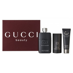 Gucci Guilty Pour Homme Eau de Parfum Set 90 ml + 50 ml Duschgel + 75 ml Deodorant Spray