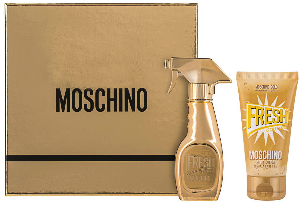 Moschino Gold Fresh Couture EDP Geschenkset EDP 30 ml + 50 ml Körperlotion