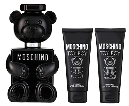 Moschino Toy Boy Eau de Parfum Set 50 ml + 50 ml Duschgel + 50 ml After Shave Balm
