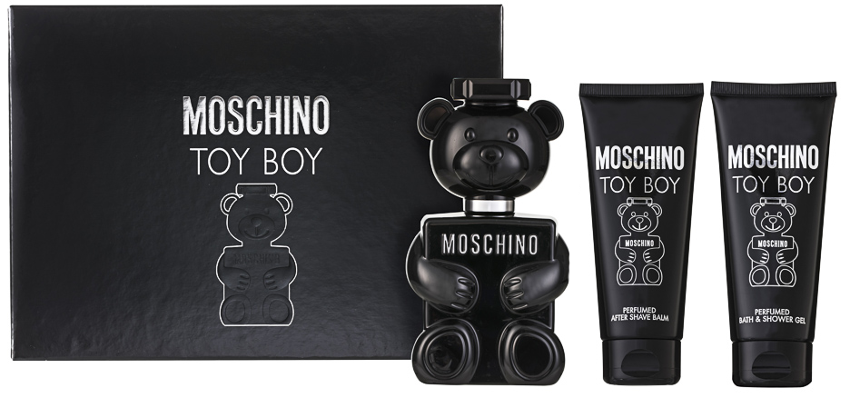Moschino Toy Boy Eau de Parfum Set 50 ml + 50 ml Duschgel + 50 ml After Shave Balm
