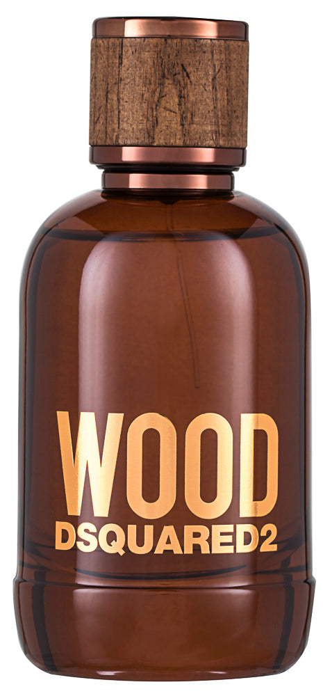DSquared2 Wood Pour Homme EDT Geschenkset EDT 100 ml + 100 ml Duschgel + Schlüsselanhänger