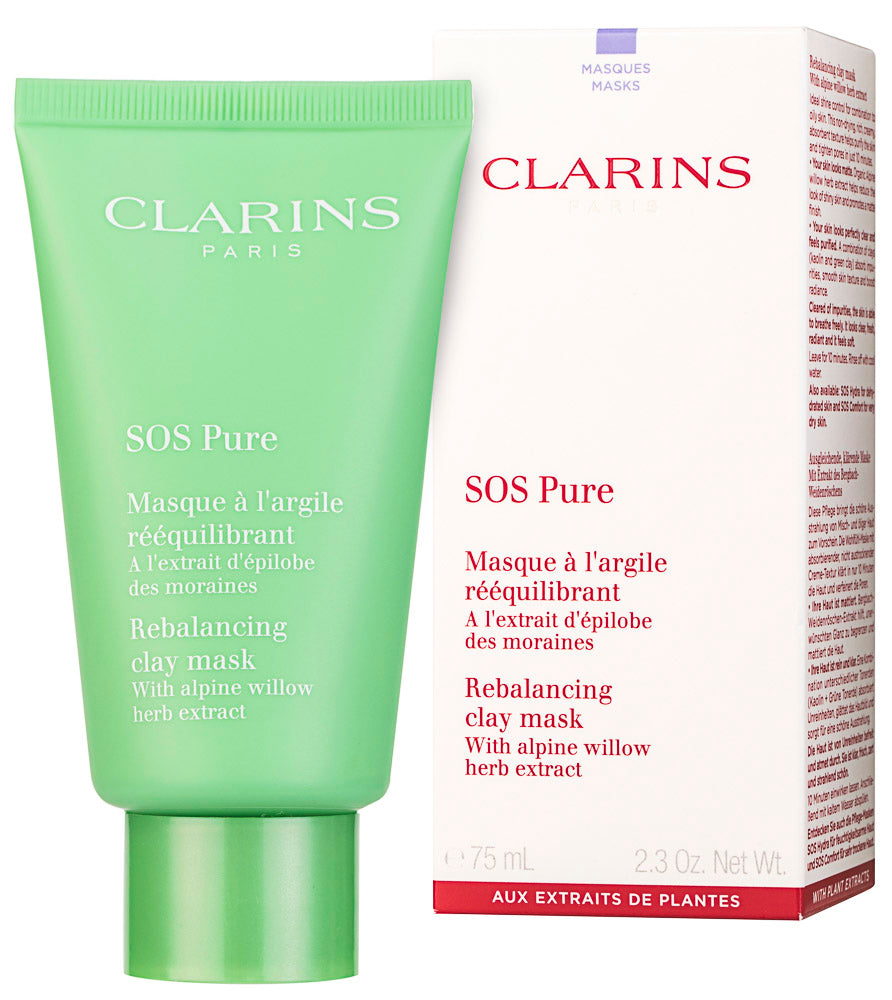 Clarins SOS Pure Rebalancing Clay Mask 75 ml