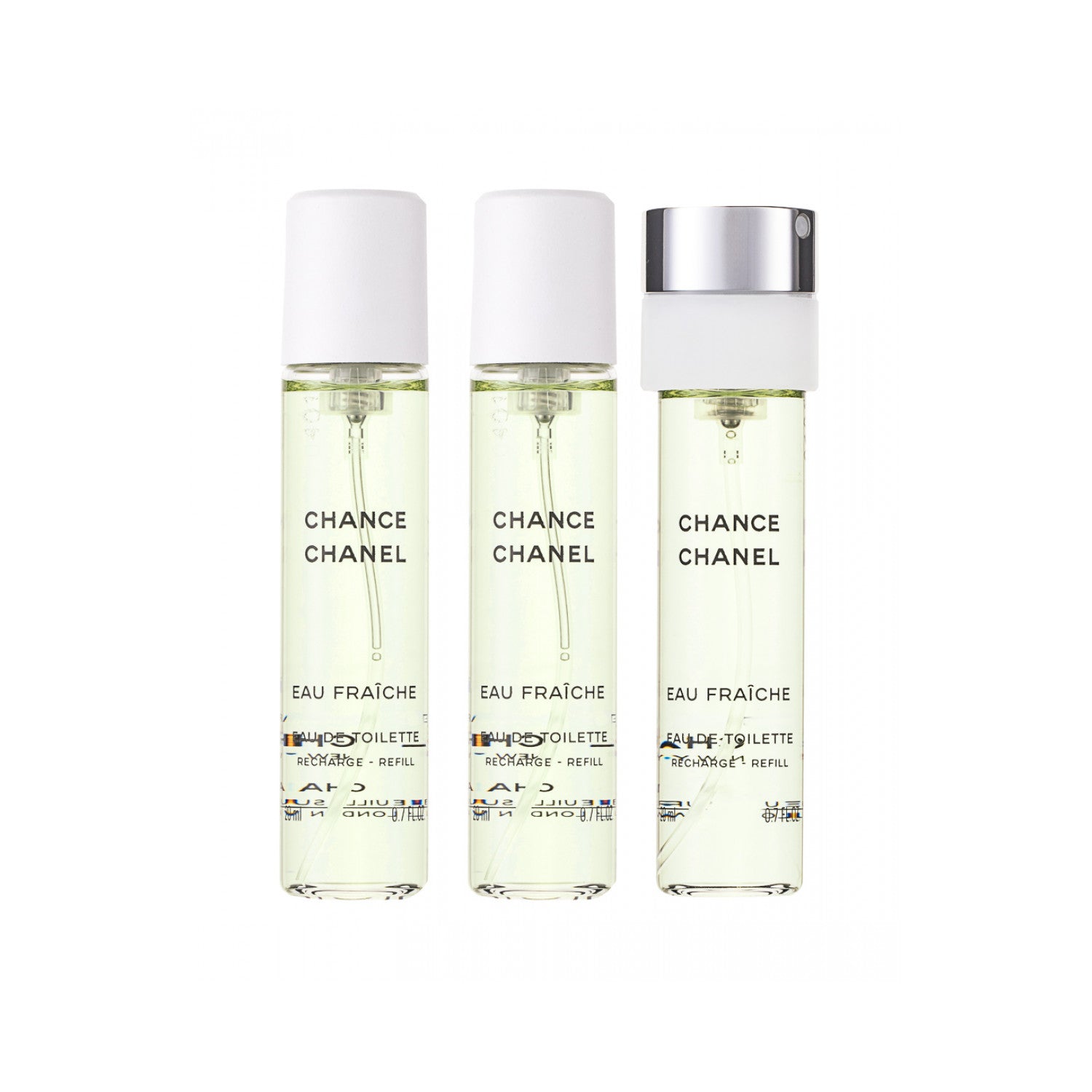 Chanel Chance Eau Fraiche Eau de Toilette 3 x 20 ml Nachfüllpackung